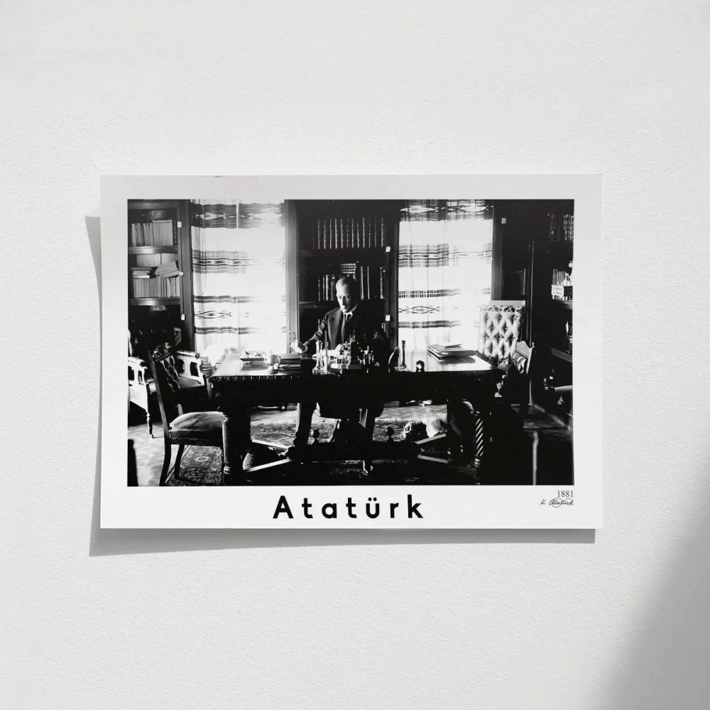 Çerçevesiz Poster Kalem ve Zeka