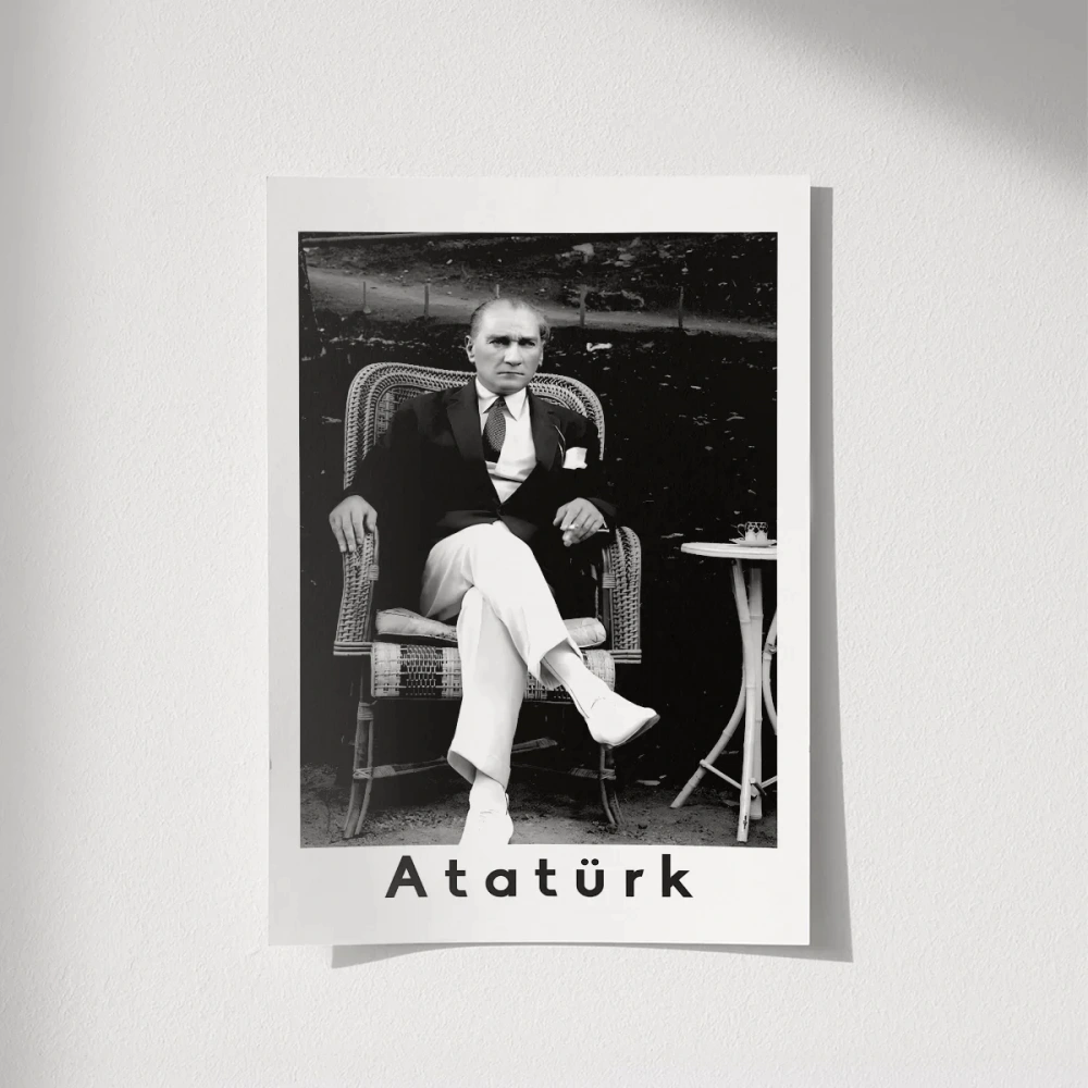 Çerçevesiz Poster Ebedi Lider