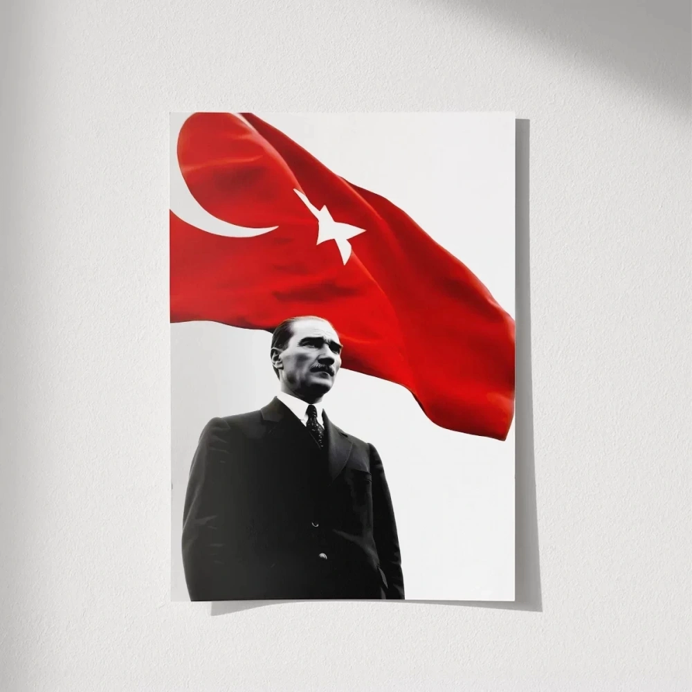 Çerçevesiz Poster Cumhuriyetin Işığı