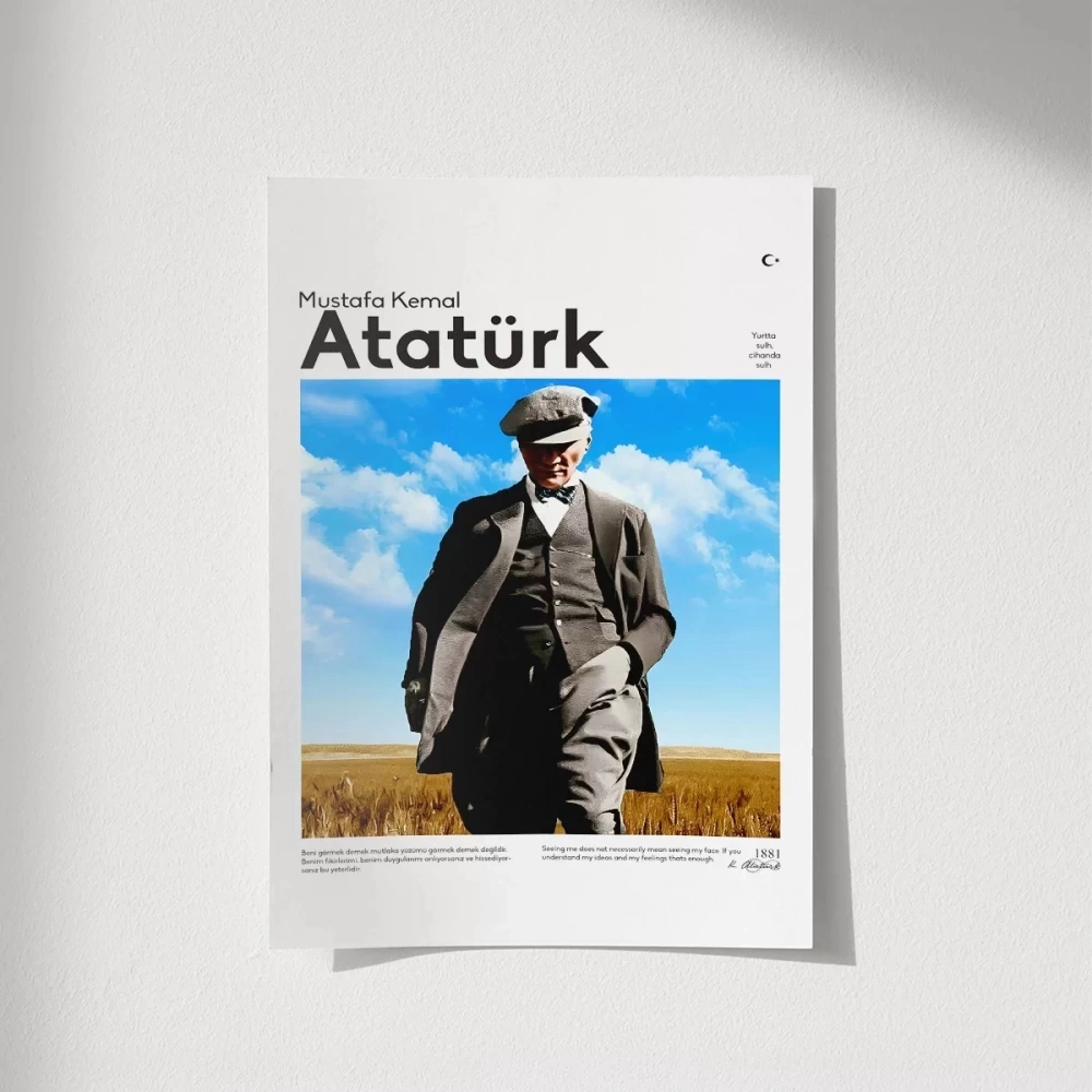 Çerçevesiz Poster Ufuklara Yürüyüş