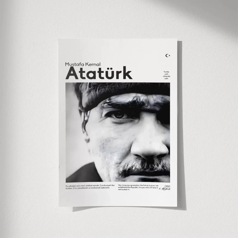 Çerçevesiz Poster Gelecek Gençlerin