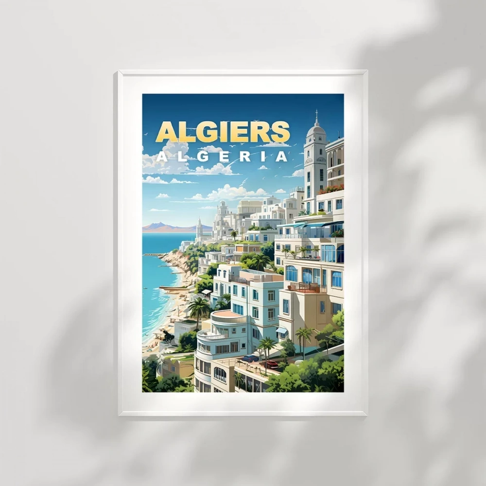 Algiers Coastal Serenity Poster