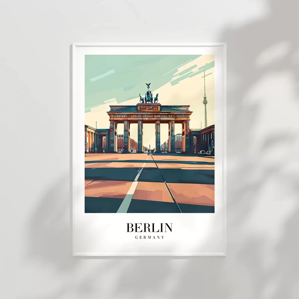 Berlin Seyahat Poster