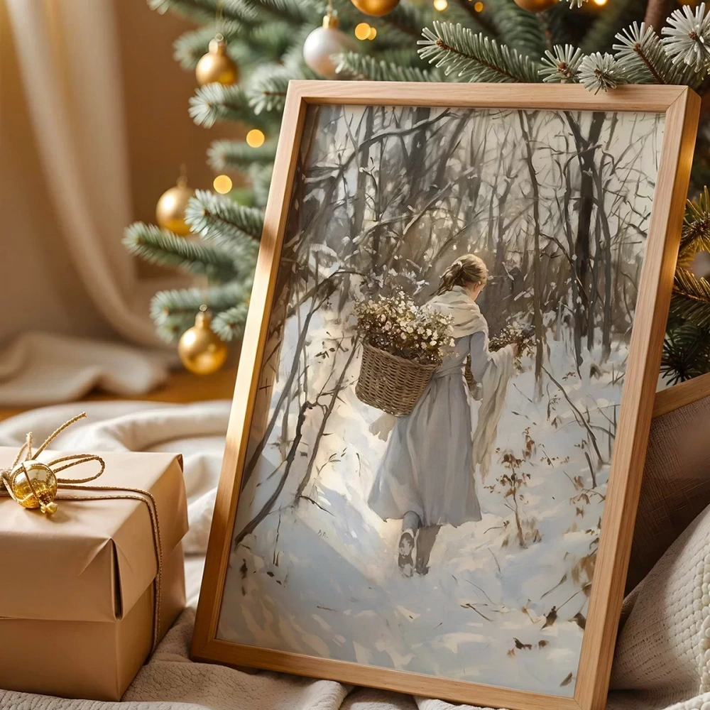 Beyazda Ağaç Arayışı Poster