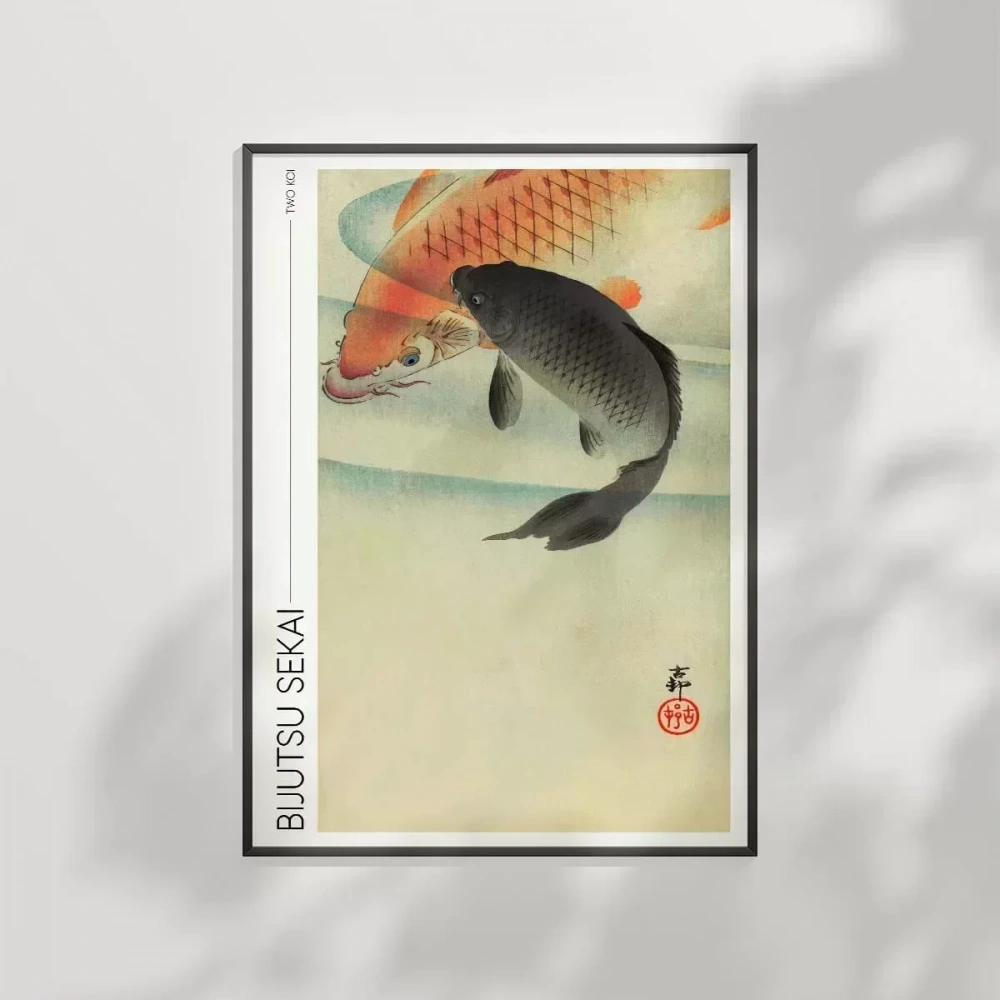 Bijutsu Sekai İki Koi Poster