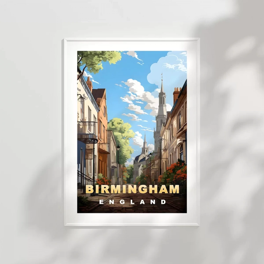 Birminghamın Sakin Sokakları Poster