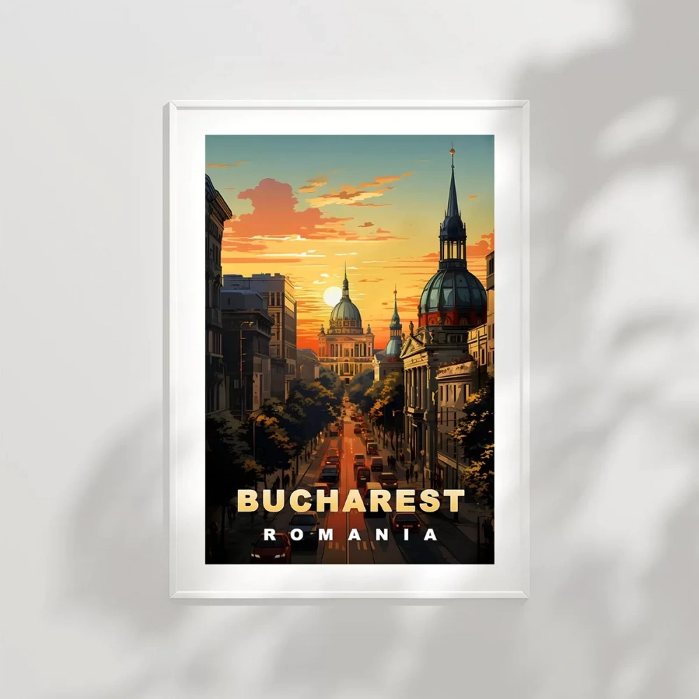 Bükreş Altın Saatin Büyüsü Poster