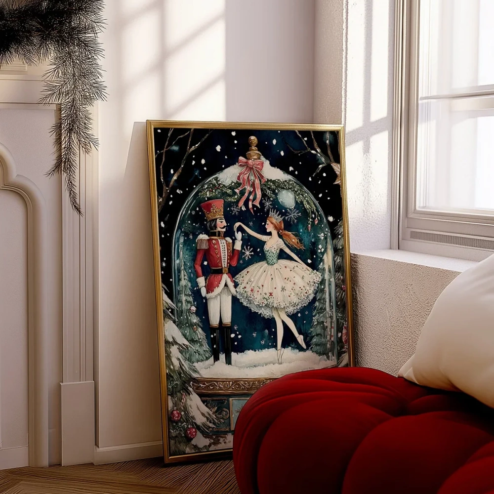 Büyülü Kar Küresi Poster 20x30 cm