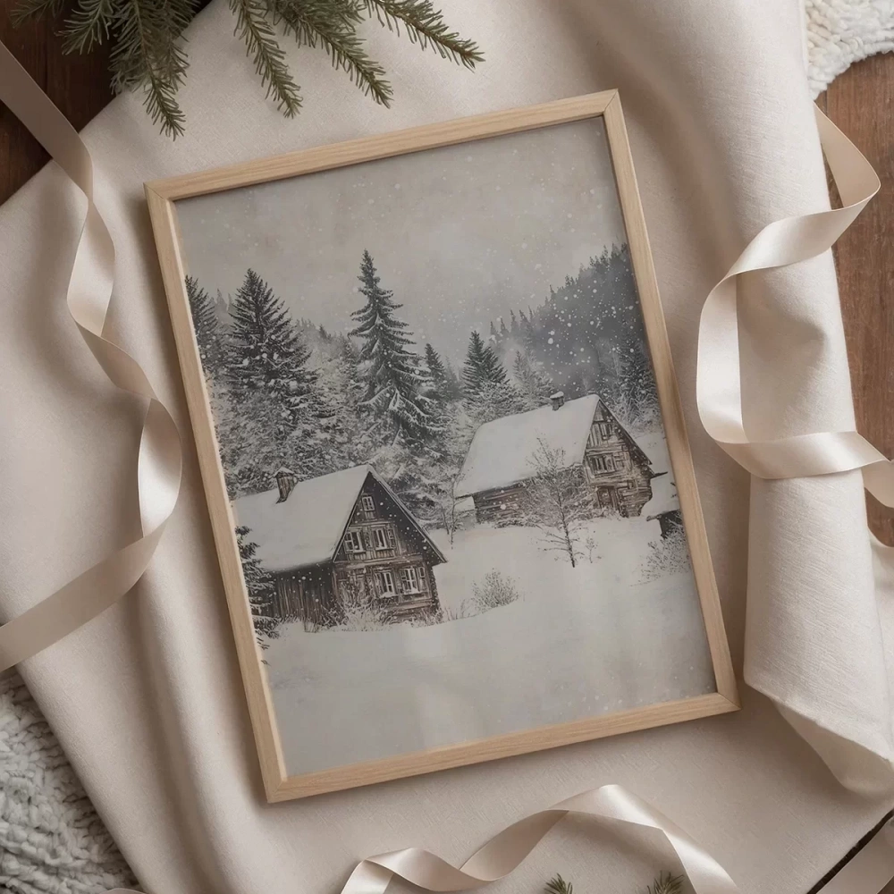 Çam Ağaçlarının Altında Poster