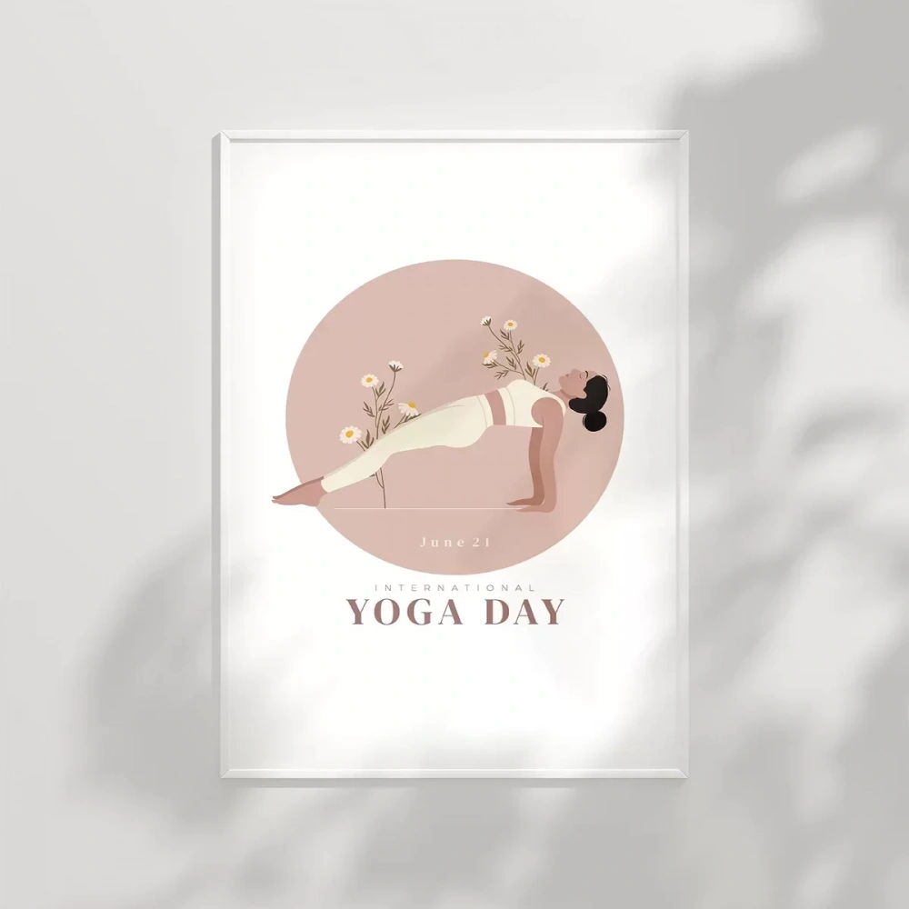 Çiçek Açan Denge Poster