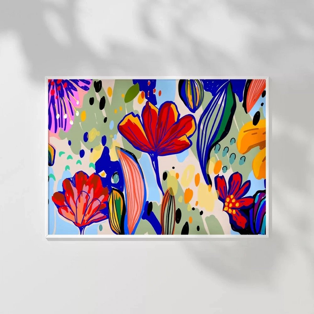 Çiçek Kompozisyonu Poster