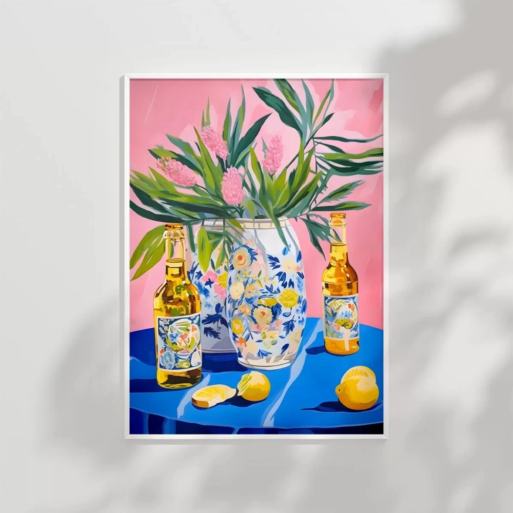 Çiçekler ve Lezzet Poster