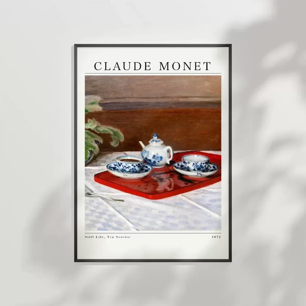 Claude Monet Çay Servisi (2) Poster