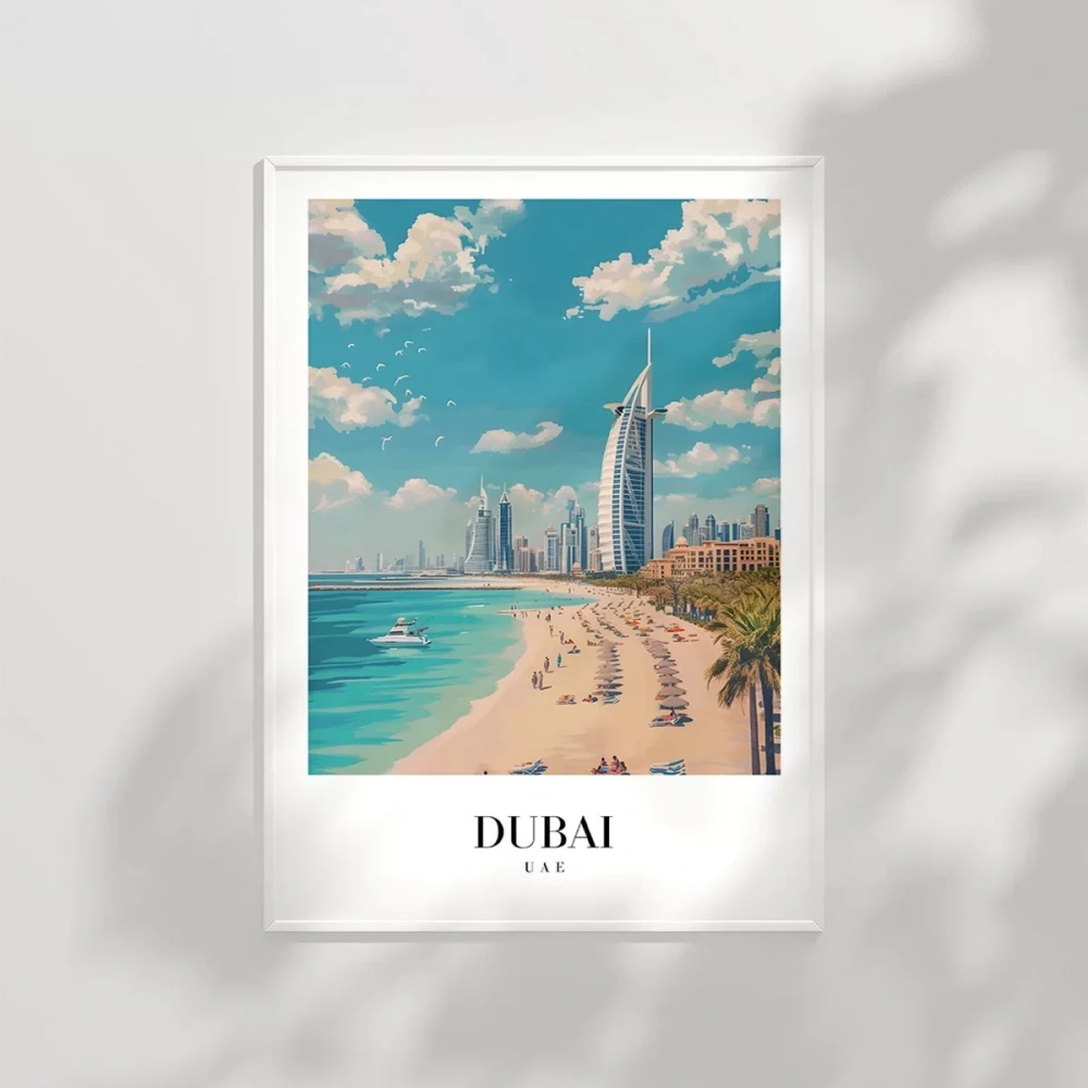 Dubainin Lüks Sahilleri Poster