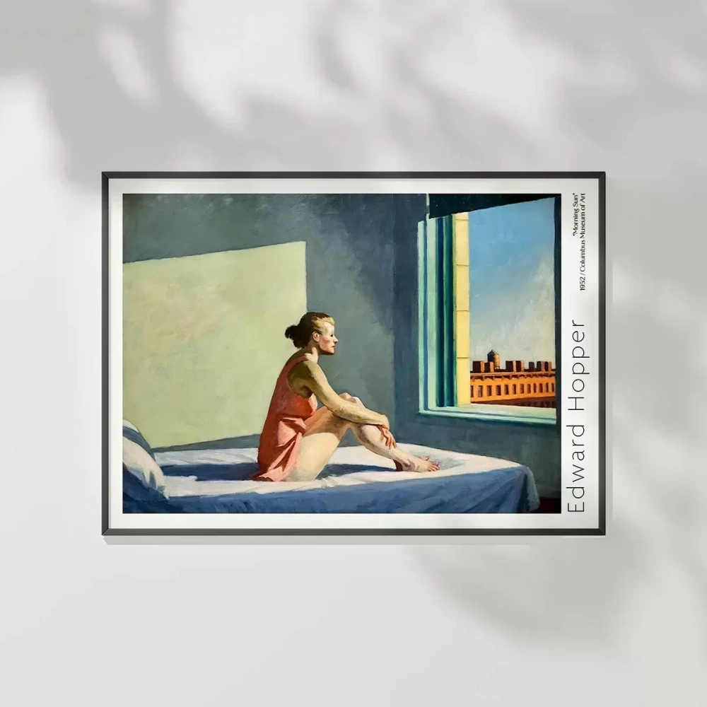 Edward Hopper Sabah Güneşi Poster