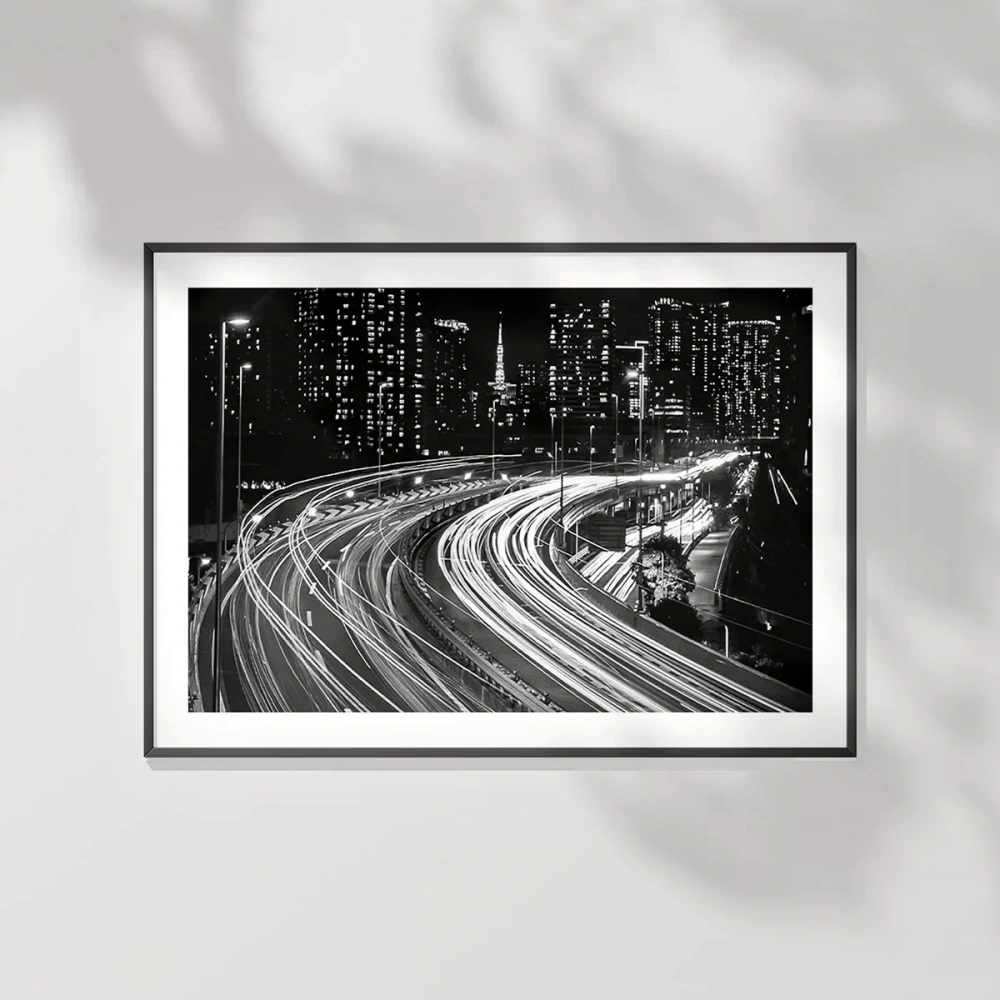 Geceye Akan Yollar Poster