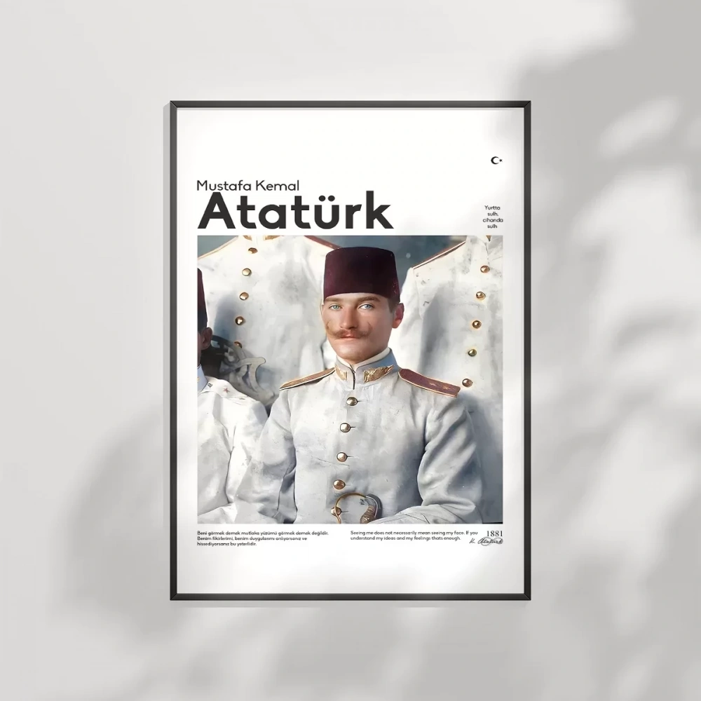 Genç Subay Mustafa Kemal Poster