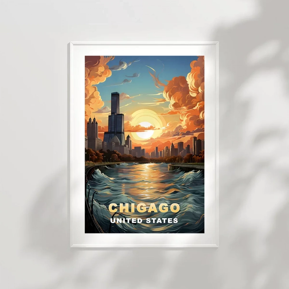 Gölün ve Gökdelenlerin Şehri Poster