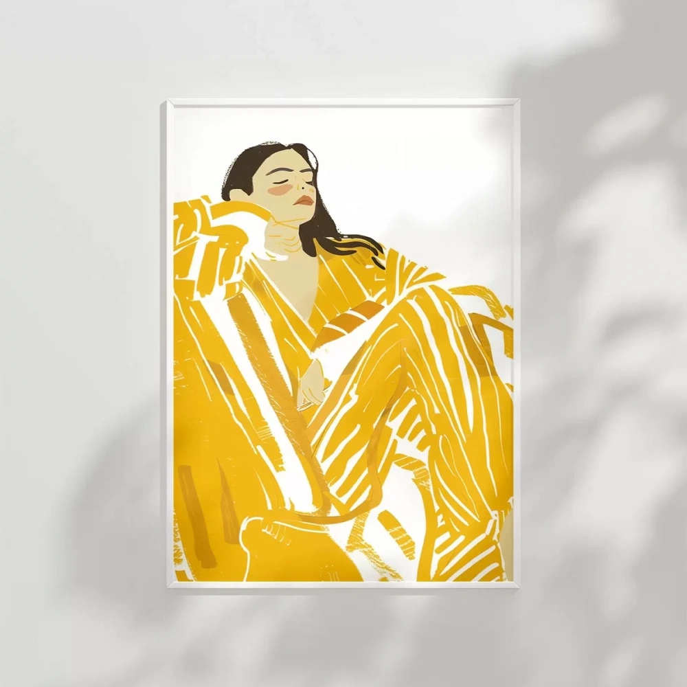 Güneşin İçindeki Kadın Poster