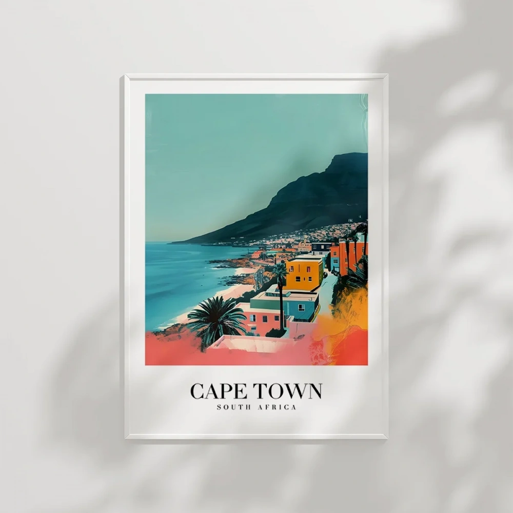 Güney Afrika Masa Dağı Poster