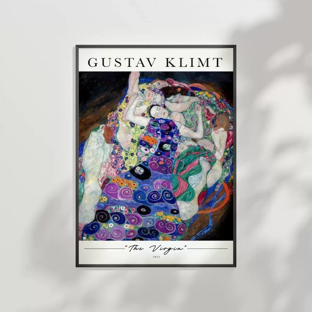 Gustav Klimt The Virgin Poster