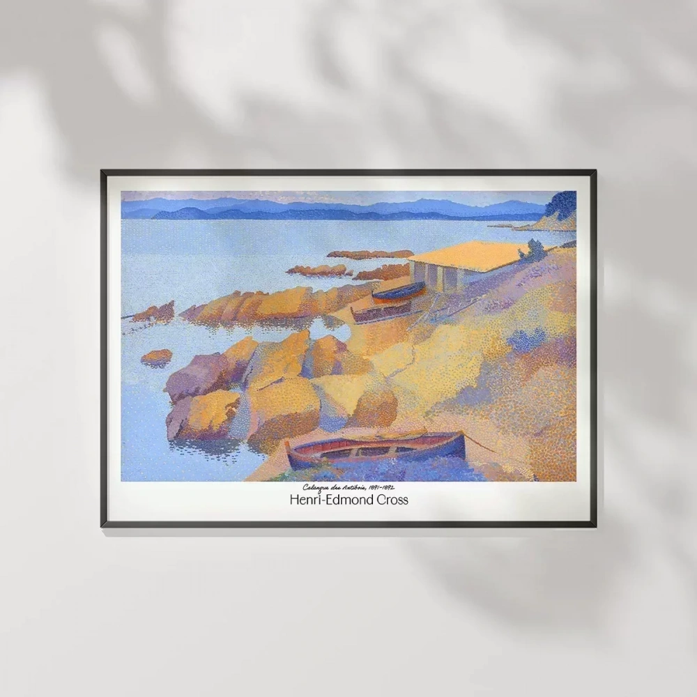 Henri-Edmond Cross Calanque des Antibois 2 Poster