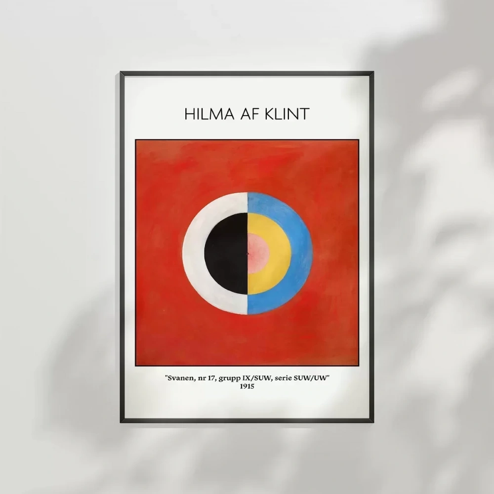 Hilma Af Klint Kuğu 2 Poster