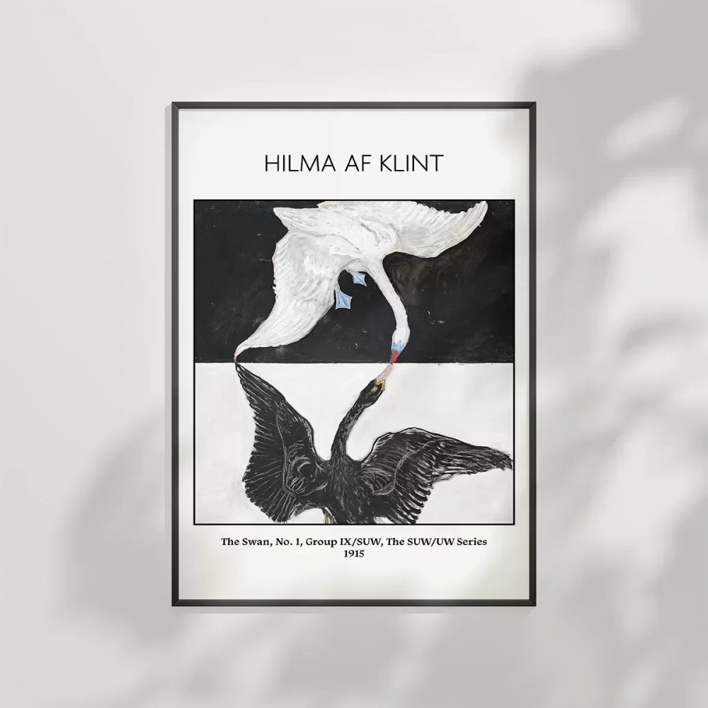 Hilma Af Klint Kuğu Poster