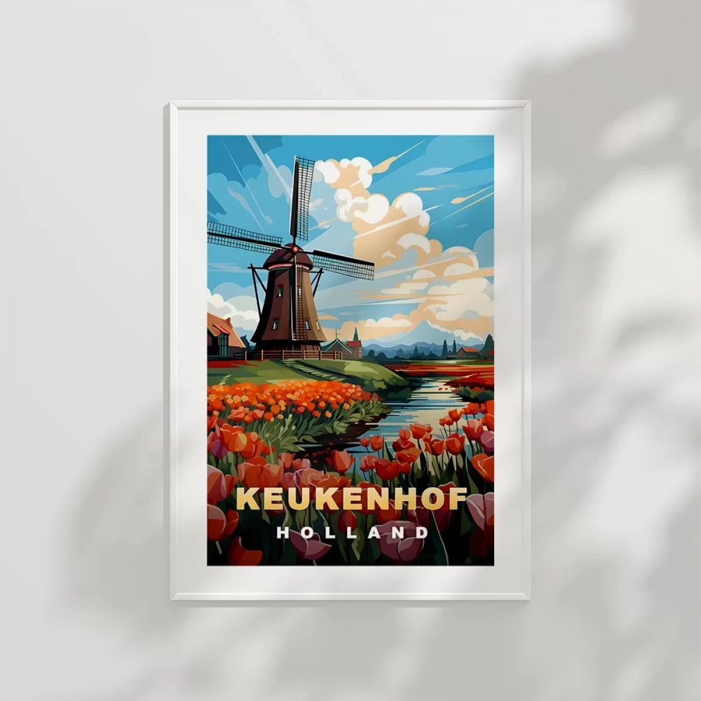 Hollandanın Renkli Yüzü Poster