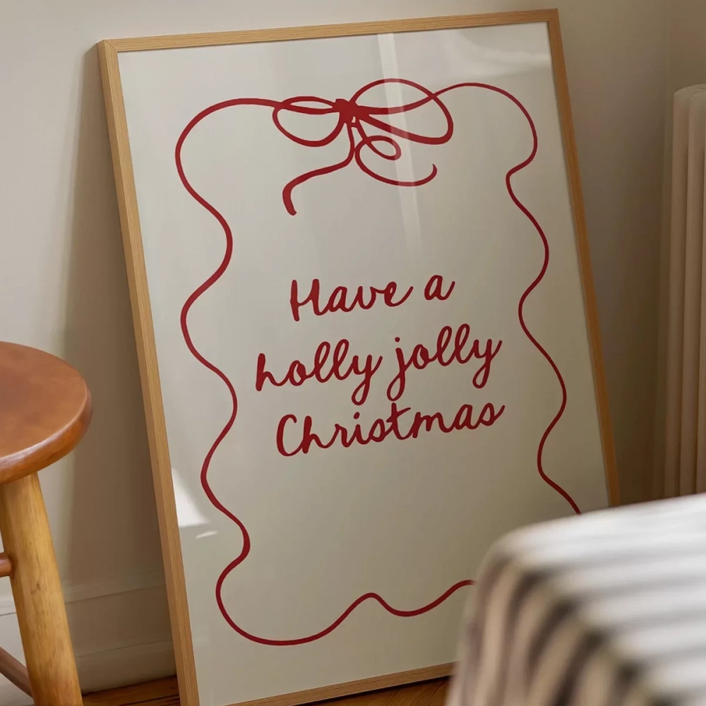 Holly Jolly Christmas Mesajı Poster