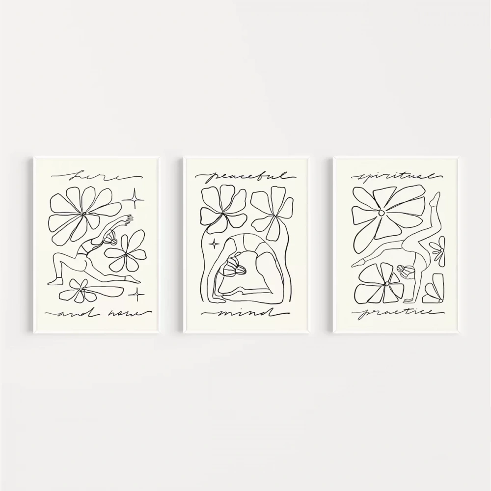 Huzurlu Duruşlar 3lü Poster