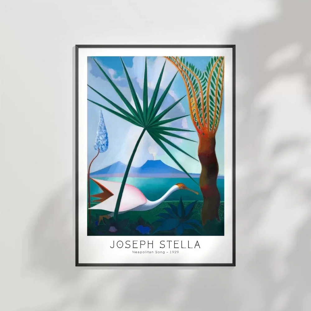 Joseph Stella Neopolitan Song Poster