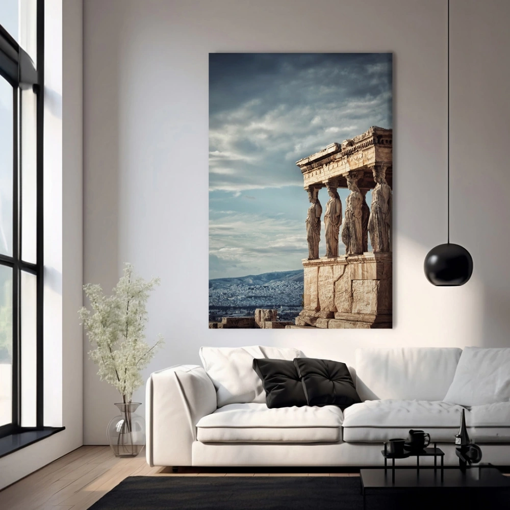 Şehir Gezisi Kanvas Tablo