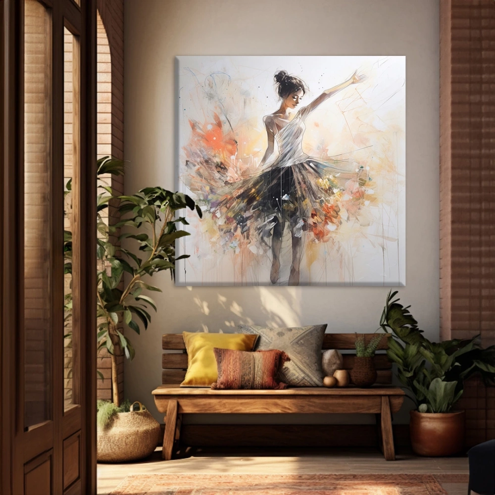 Uçan Duygular Kanvas Tablo