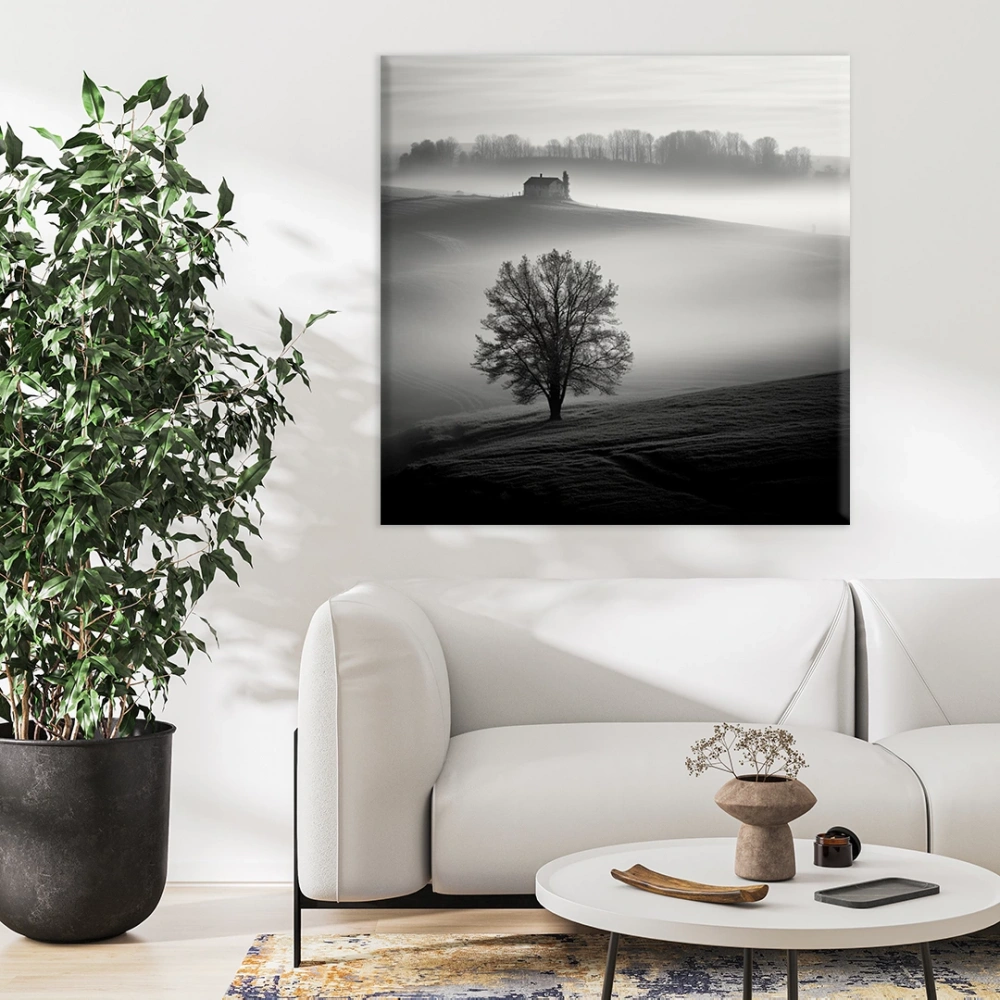 Yalnızlık Manzarası Kanvas Tablo