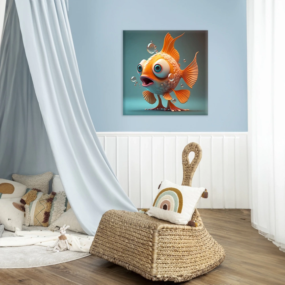 Denizaltı Arkadaşlar Kanvas Tablo