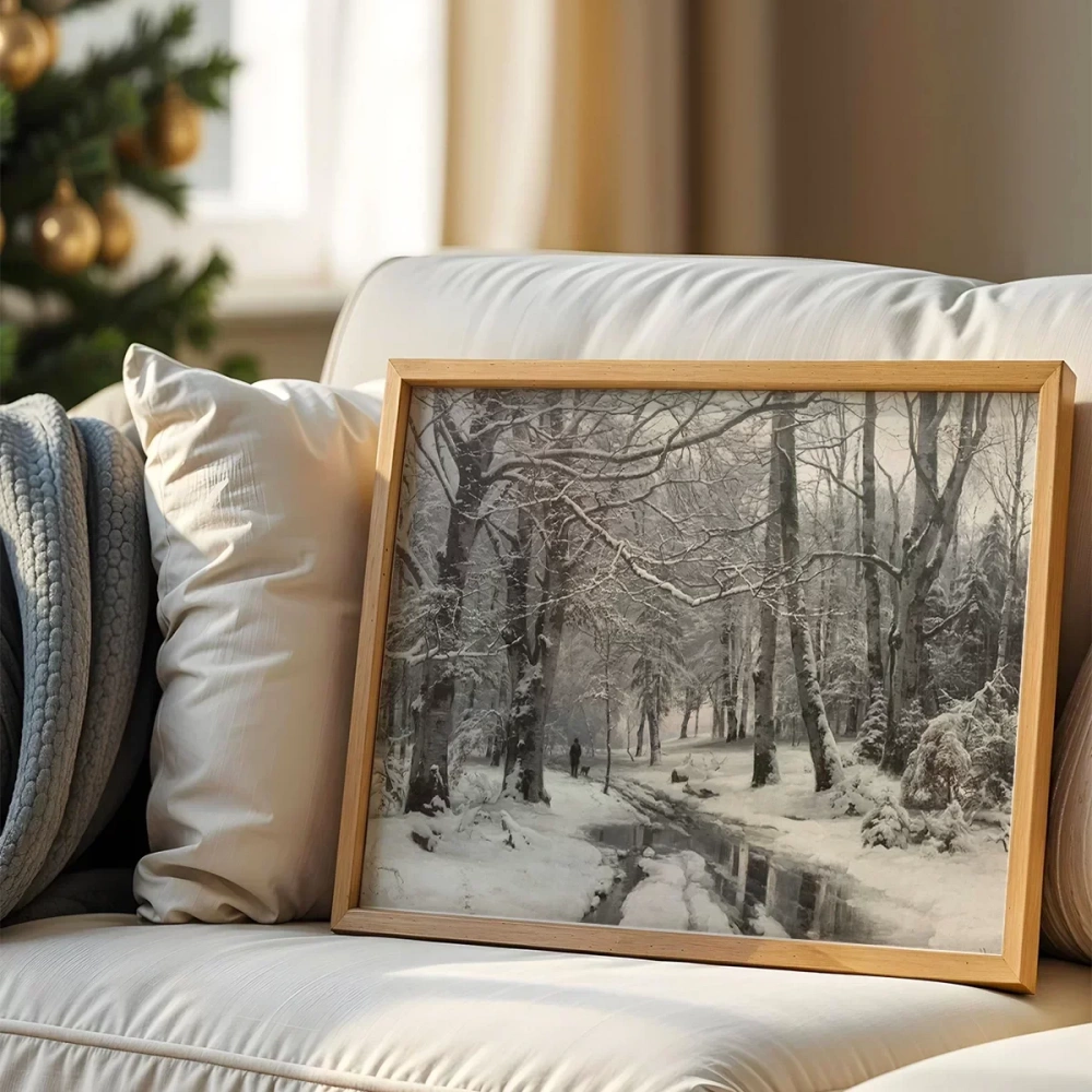 Karla Kaplı Orman Poster