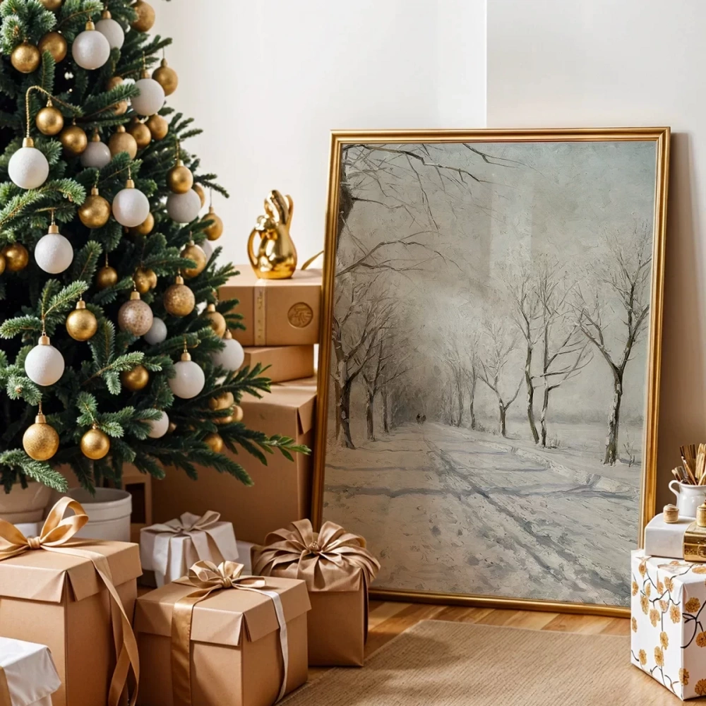 Karlar Altında Sessiz Yol Poster