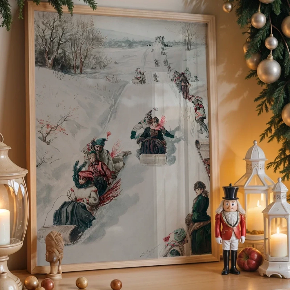 Kızak Yarışı Poster