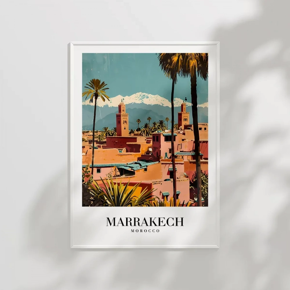Kızıl Şehir Marakeş Poster