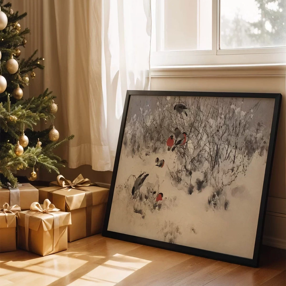 Kuşlar ve Kar Poster