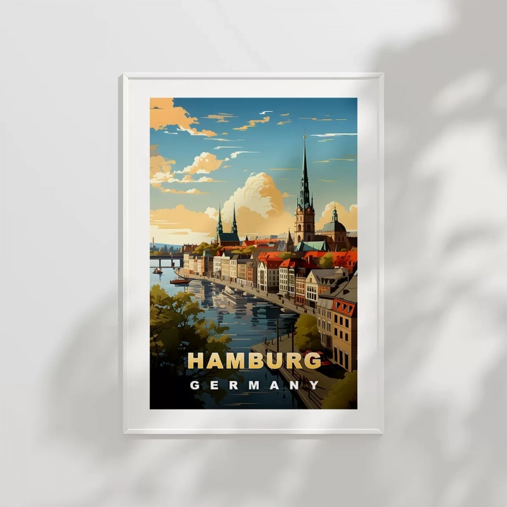 Kuzeyin İncisi Hamburg Poster