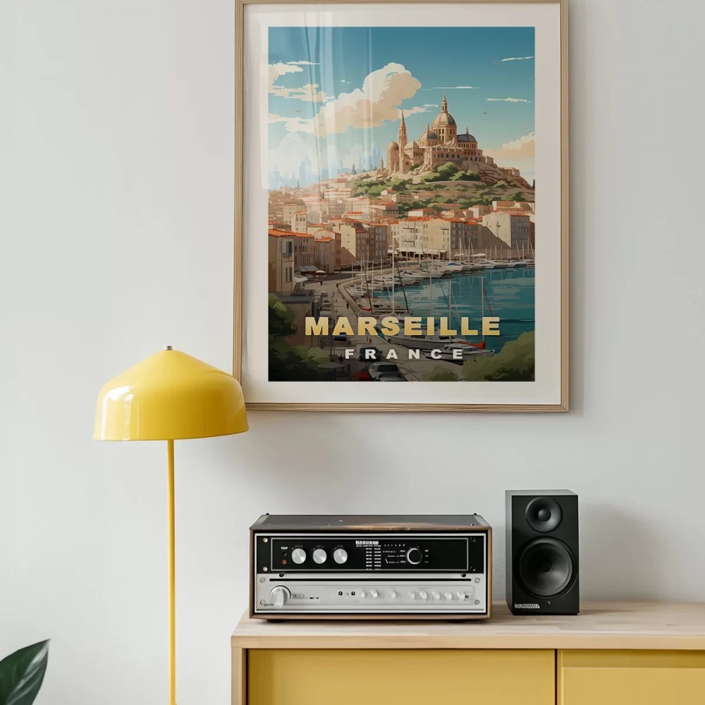 Marsilyanın Tarihi ve Deniz Estetiği Poster