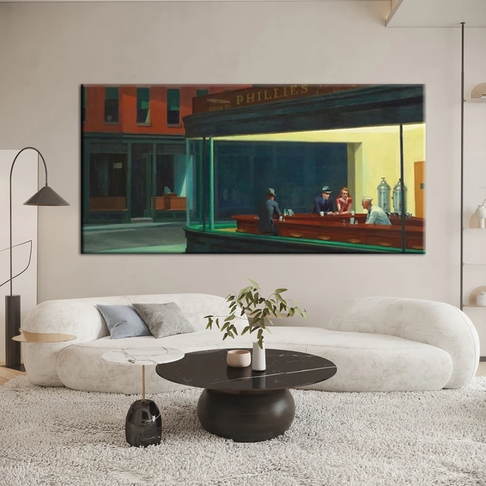 Modern Dünyadan Manzaralar Kanvas Tablo