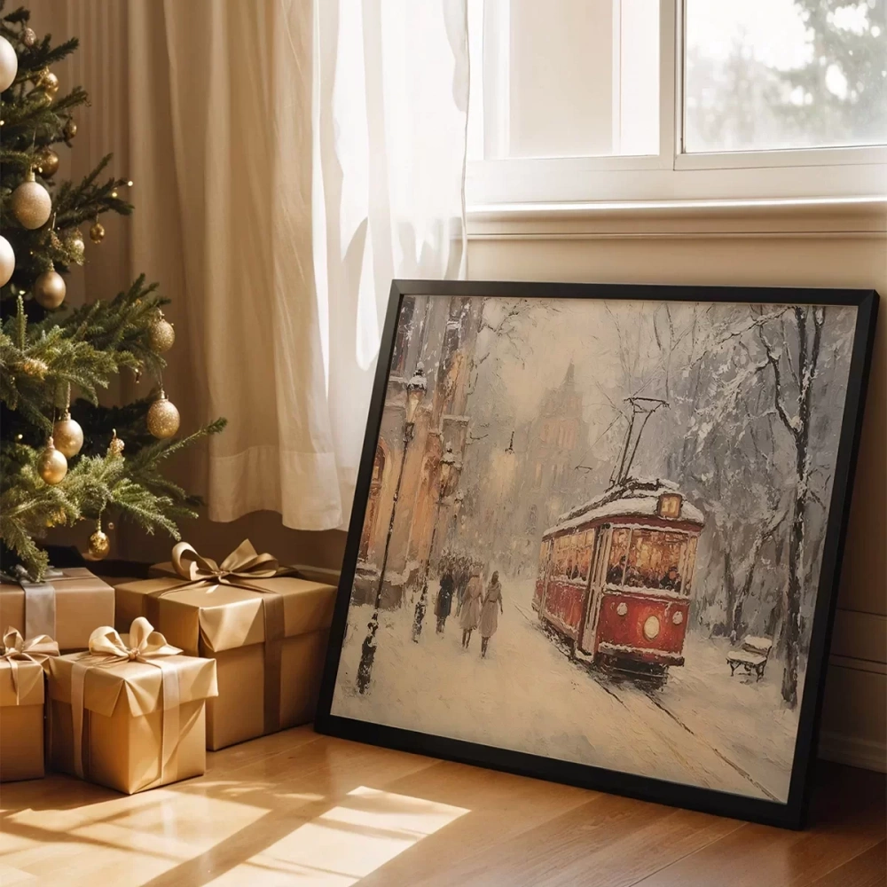 Nostaljik Tramvay Poster