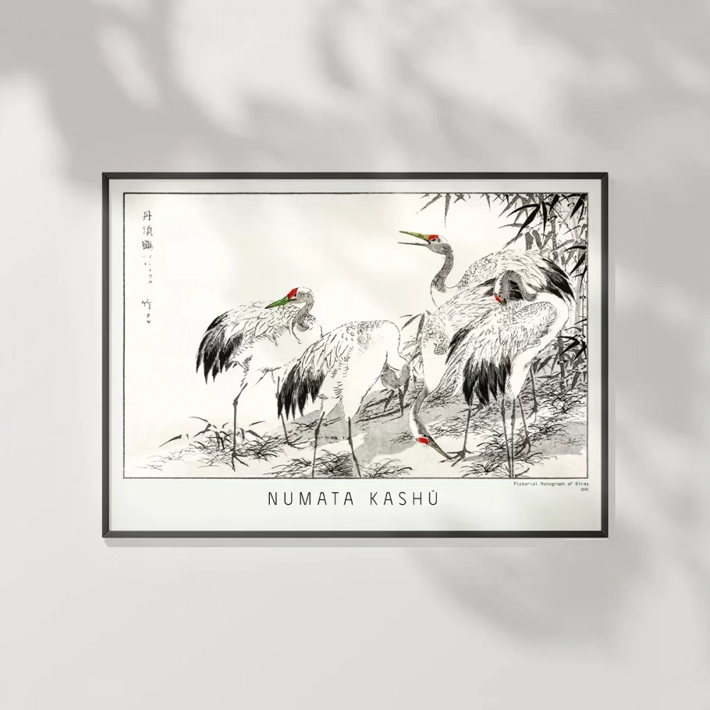 Numata Kashu Kuşlar Poster