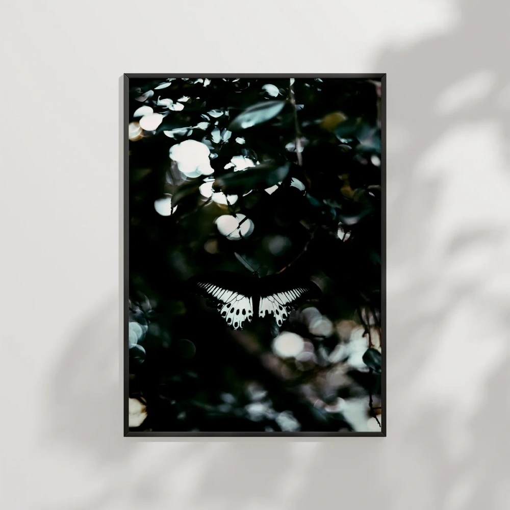 Ormanda Uçan Kelebekler Poster