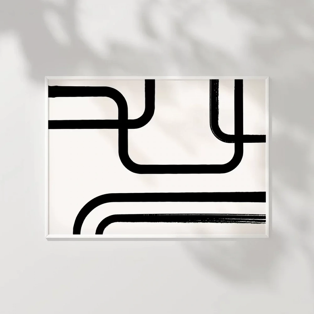 Orta Çağ Modern Sanat Poster