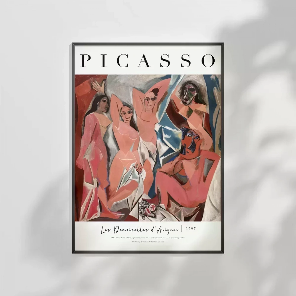 Pablo Picasso Avignonlu Kızlar Poster