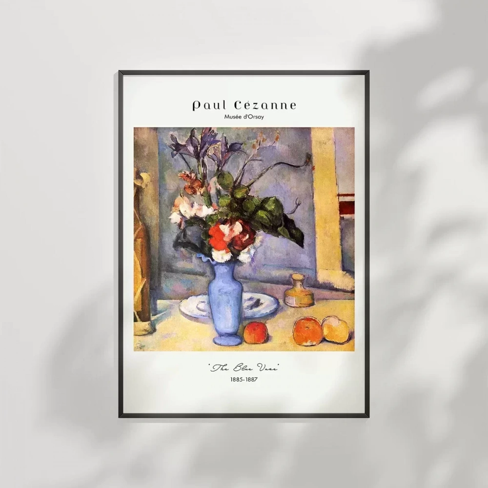 Paul Cézanne Mavi Vazo 2 Poster